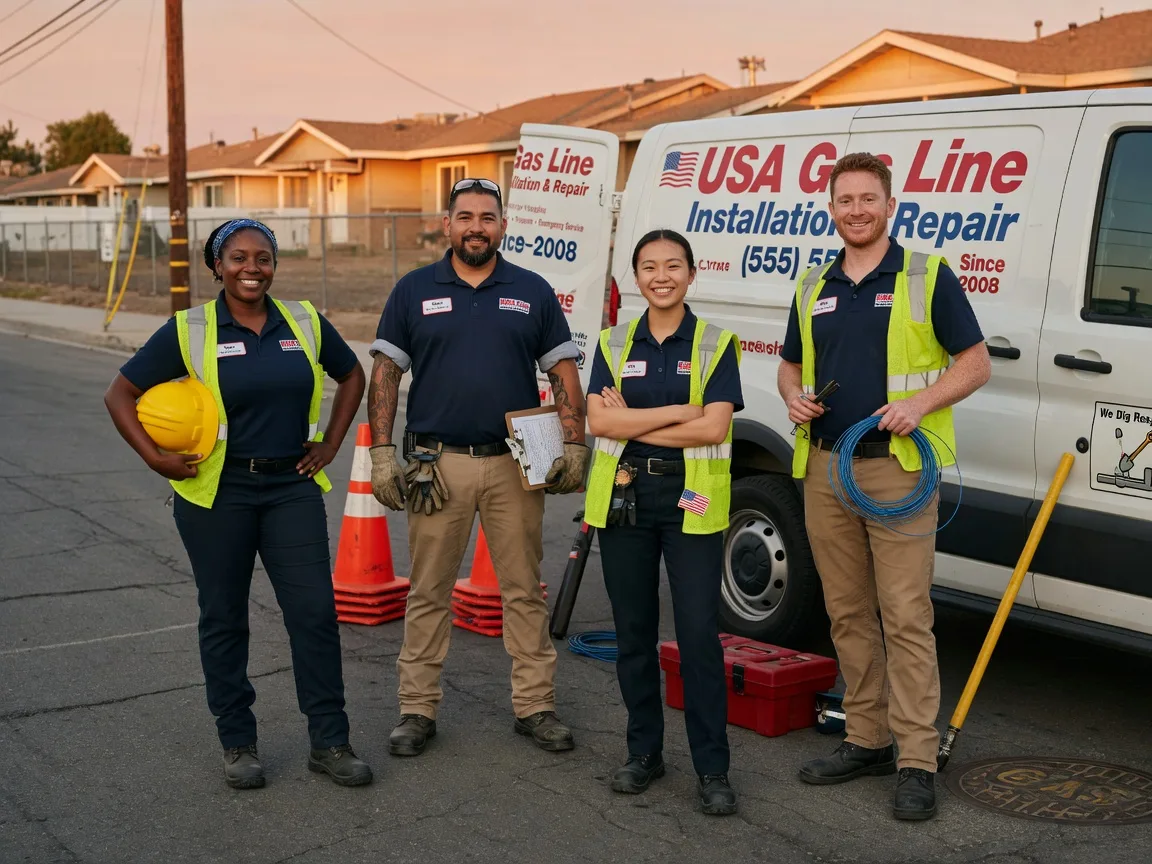 Gas Line Installation company in Harvard, ID